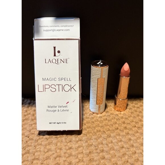 LAQENE Other - (NEW) LAQENE Kissproof Rouge Lipstick Magic Spell Show Stopping “Matte Velvet”